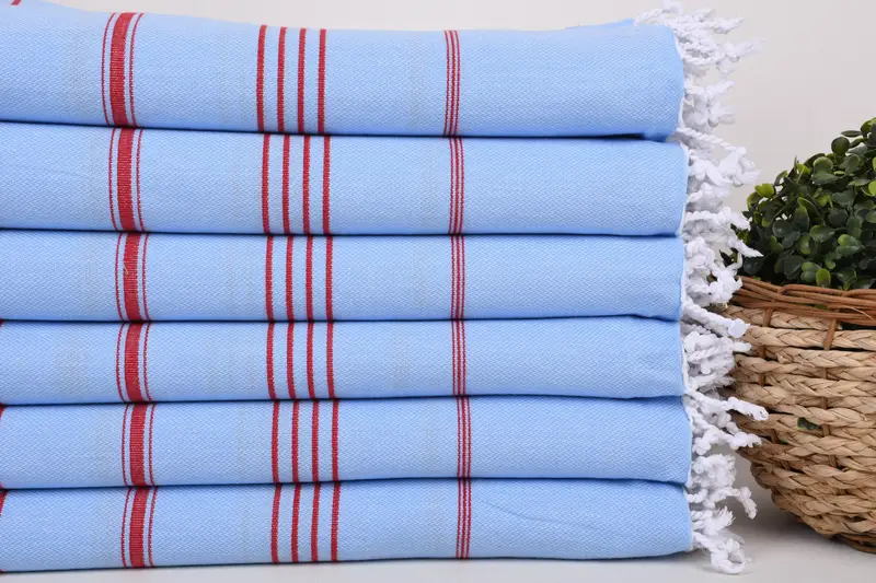 Sand-Resistant Peshtemal, Scarf Towel, Peshtemal Towel, 70x40 Cotton Striped Towel, Personalized Gift, Mother Of The Groom Gift, Hammam towel - 2