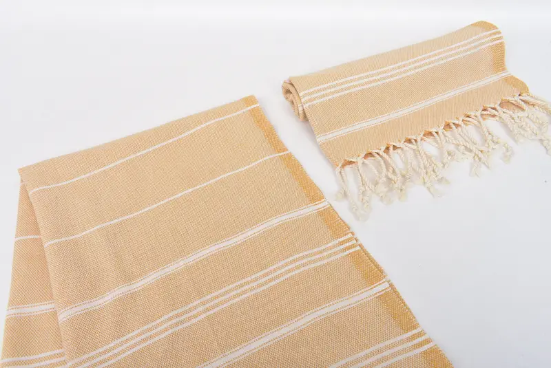 Custom Wedding Gifts, Personalized Hand Towel, Wedding Favors, Employee Gifts, 36x24 Cotton Striped Towel, Bulk Order Towel, Custom Hand Towel - 7