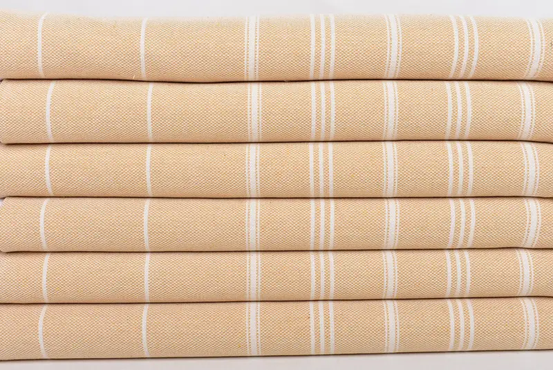 Custom Wedding Gifts, Personalized Hand Towel, Wedding Favors, Employee Gifts, 36x24 Cotton Striped Towel, Bulk Order Towel, Custom Hand Towel - 2