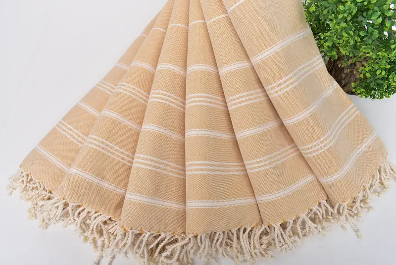 Custom Wedding Gifts, Personalized Hand Towel, Wedding Favors, Employee Gifts, 36x24 Cotton Striped Towel, Bulk Order Towel, Custom Hand Towel - 4