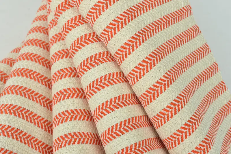 Hauswarmes Geschenk, türkisches Badetuch, erster Hochzeitstagsgeschenk, Sondergeschenke, Peshtemal -Handtuch, Sommergeschenkideen, 70x40 Baumwoll -Chevron -Handtuch - 5