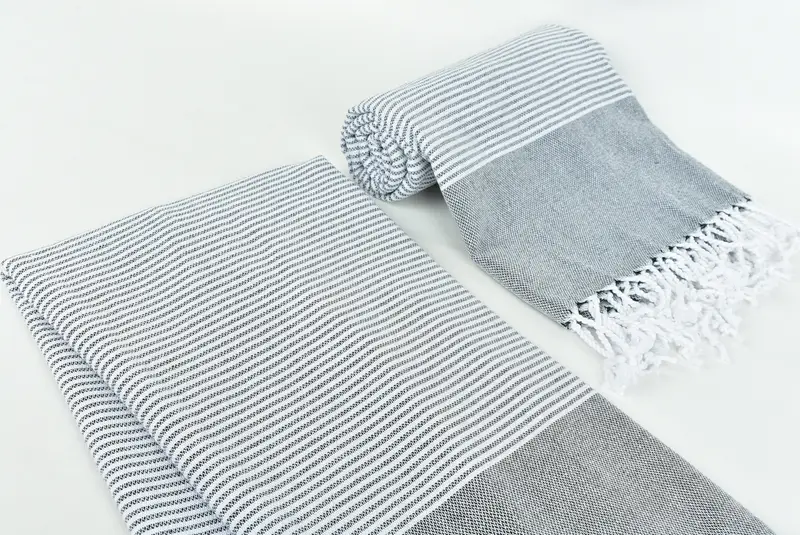 70x40 Cotton Striped Towel, Bath towel, Halloween Bachelorette Party Favors, Gift For Him, Turkish Towel Beach Towel, Beach towel, Unique Gift - 7