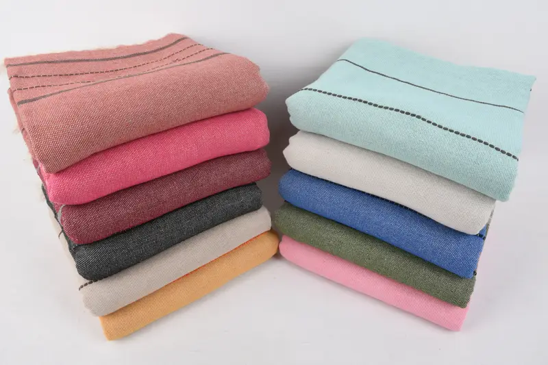 Quick-dry towel, 70x40 Cotton Striped Towel, Gym Towel, Anniversary Gift For Her, Bachelorette Party Gifts, Personalized Beach Towel, Yoga Towel - 4