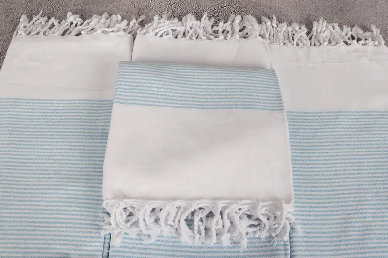 Xmas Gifts, Bridesmaid Gift Towel, Beach towel, Custom Wedding Gift From Bridesmaid, Bridesmaid Gift, 70x36 Cotton Striped Towel, Hammam Towel USA - 4