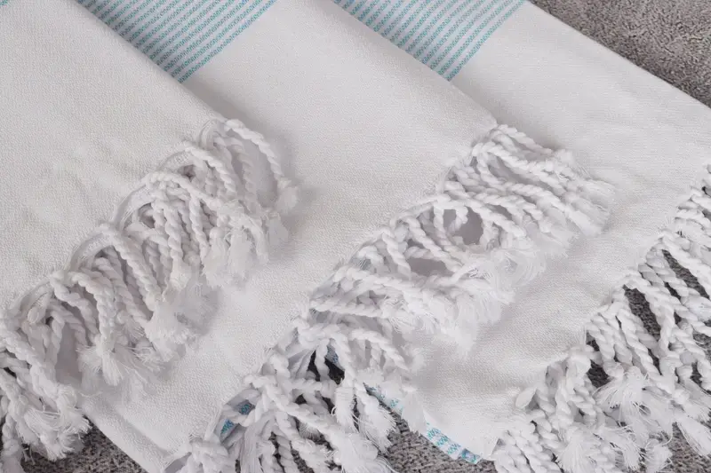 Xmas Gifts, Bridesmaid Gift Towel, Beach towel, Custom Wedding Gift From Bridesmaid, Bridesmaid Gift, 70x36 Cotton Striped Towel, Hammam Towel USA - 5