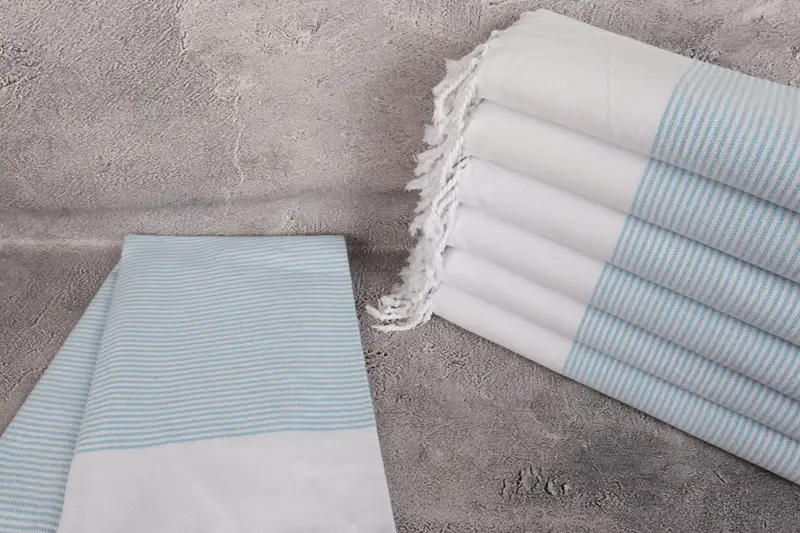 Xmas Gifts, Bridesmaid Gift Towel, Beach towel, Custom Wedding Gift From Bridesmaid, Bridesmaid Gift, 70x36 Cotton Striped Towel, Hammam Towel USA - 2