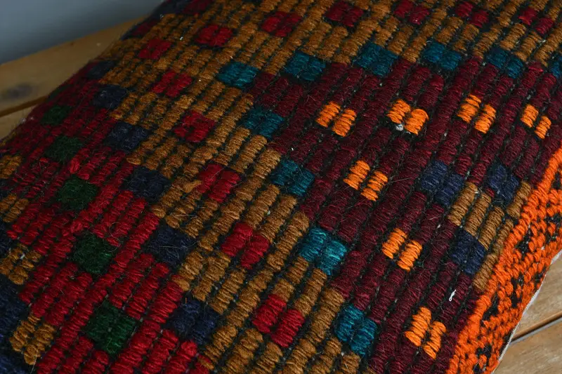 Pillow for Couch, 16x24 Red Pillow Sham, Vintage Kilim Pillow, Wholesale Pillow Sham, Cushion Cover, Interior Designer Pillow - 4