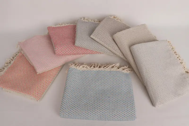 Bridal Shower Gift, Guest Towel, Embroidered Towel, Wedding Gift Ideas, Friends Beach Towel, 70x40 Cotton Polka Dot Towel, Absorbent Turkish towel - 3