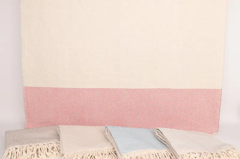 Bridal Shower Gift, Guest Towel, Embroidered Towel, Wedding Gift Ideas, Friends Beach Towel, 70x40 Cotton Polka Dot Towel, Absorbent Turkish towel - 8
