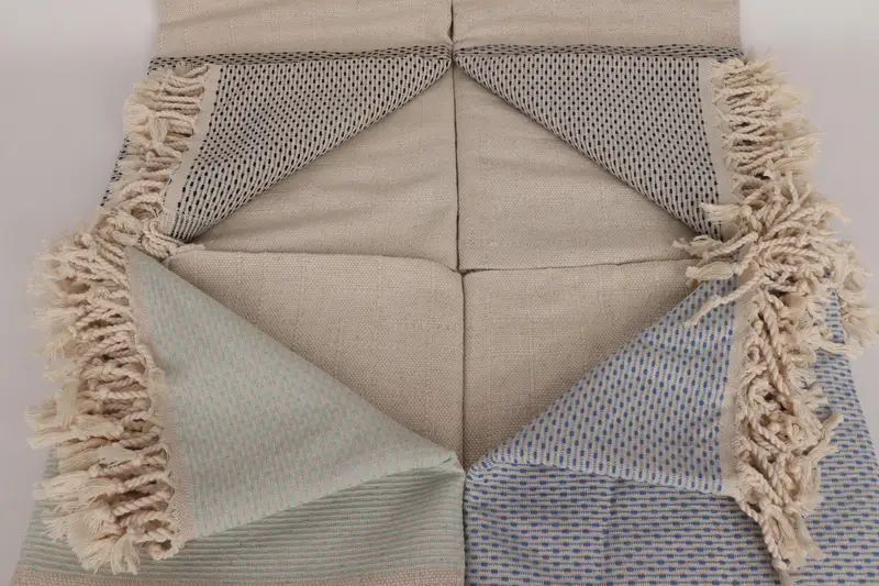 Bridal Shower Gift, Guest Towel, Embroidered Towel, Wedding Gift Ideas, Friends Beach Towel, 70x40 Cotton Polka Dot Towel, Absorbent Turkish towel - 4