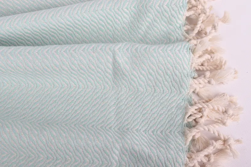 Scarf Towel, 70x40 Cotton Chevron Towel, Bride Gift, Travel towel, Personalized Turkish Towel, Bachelorette Party Gifts, Organic Cotton Towel - 8