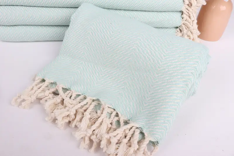 Scarf Towel, 70x40 Cotton Chevron Towel, Bride Gift, Travel towel, Personalized Turkish Towel, Bachelorette Party Gifts, Organic Cotton Towel - 4