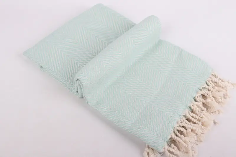 Scarf Towel, 70x40 Cotton Chevron Towel, Bride Gift, Travel towel, Personalized Turkish Towel, Bachelorette Party Gifts, Organic Cotton Towel - 6