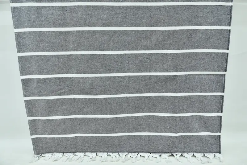 Gift For Coworker, Best Beach Towel, Wedding Gift, Gym Towel, Gift For The Home Decor, Lightweight Turkish towel, 64x40 Cotton Striped Terry Towel - 7