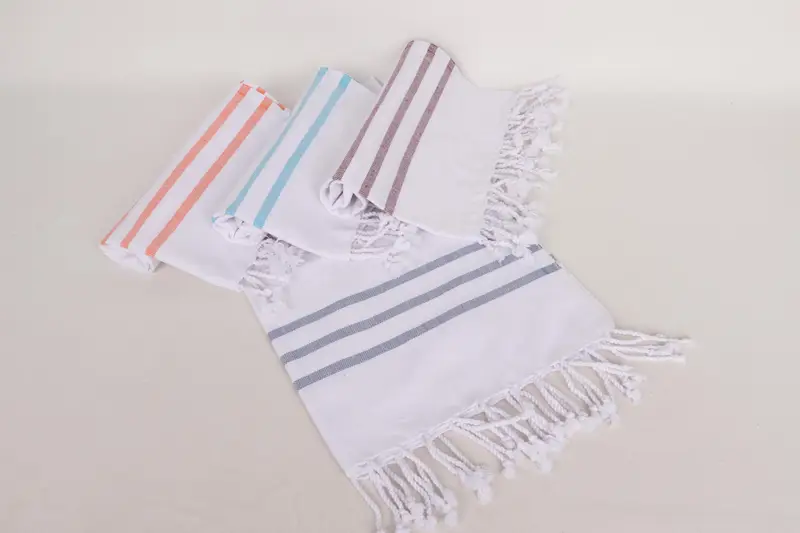 Personalized Kitchen Towel, 40x24 Cotton Striped Towel, Gift For The Home, Monogrammed Hand Towel, Turkish Towel Hand Towel, Bachelor Party Gifts - 5