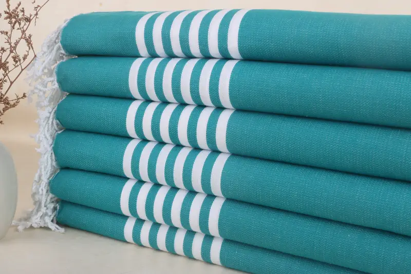Lightweight towel, 70x40 Cotton Striped Towel, Luxury Turkish peshtemal beach towel, Guest Towel, Beach towel, Gift For Boyfriend, Hammam towel - 1