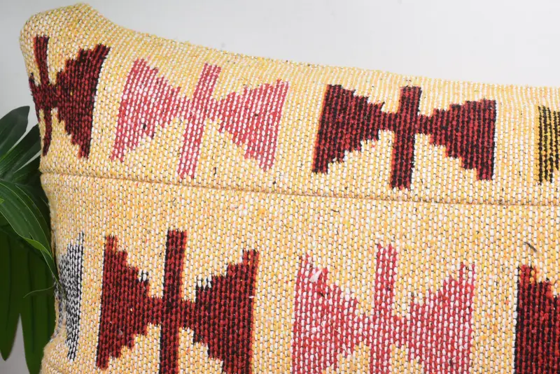 Home Decor Pillow, 16x43 Pink Cushion Case, Kilim Pillow Cover, Bed Cushion Cover, Ethnical Kilim Rug Pillow, Seat Cushion, Cushion - 2