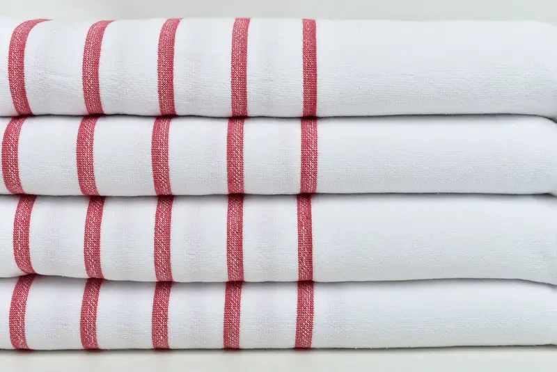 Bridesmaid Gift, Girl Trip Party Favor, Embroidered Beach Towel, Handmade Gift, 64x40 Cotton Striped Terry Towel, Bathroom Towel, Bachelor Gifts - 2