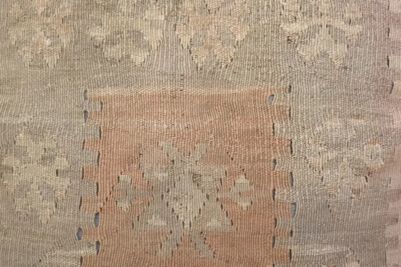 Vintage Kilim Pillow Pillow, Pillow Cover, Gift Pillow, 32x32 Beige Pillow Cover, Interior Designer Pillow, Wholesale Cushion Cover, Antique Pillows - 3