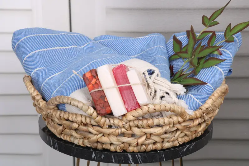 Bachelorette Party Favors Beach, Spa Towel, Family Gift Basket, Absorbent towel, 70x40 Cotton Herringbone Towel, Custom Gift, Organic Turkish towel - 5