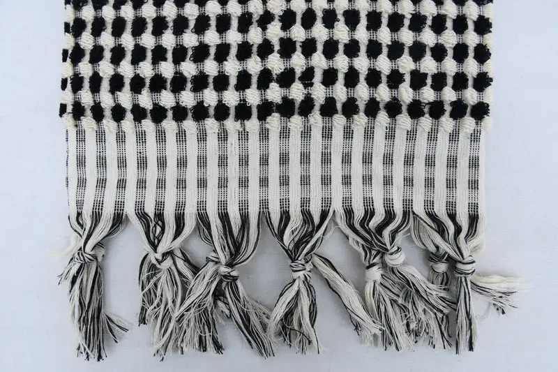 68x36 Cotton Pom Pom Towel, Quick-dry towel, Personalized Gift For Him, Personalized Turkish Towel, Custom Beach Towel, Customized Turkish Towel - 8