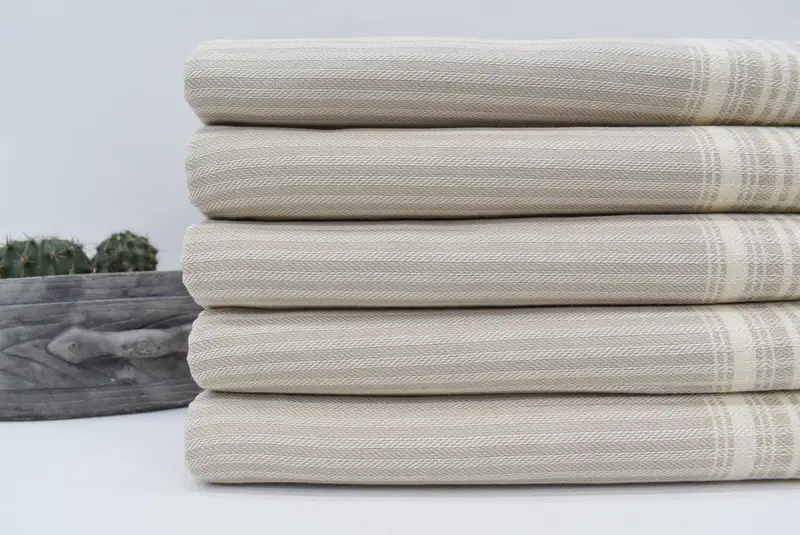 Spa Towel, Organic Turkish towel, 68x38 Cotton Striped Towel, Turkish bath towel, Bachelor Party Favors, Travel Towel, Bachelorette Party Favors - 2