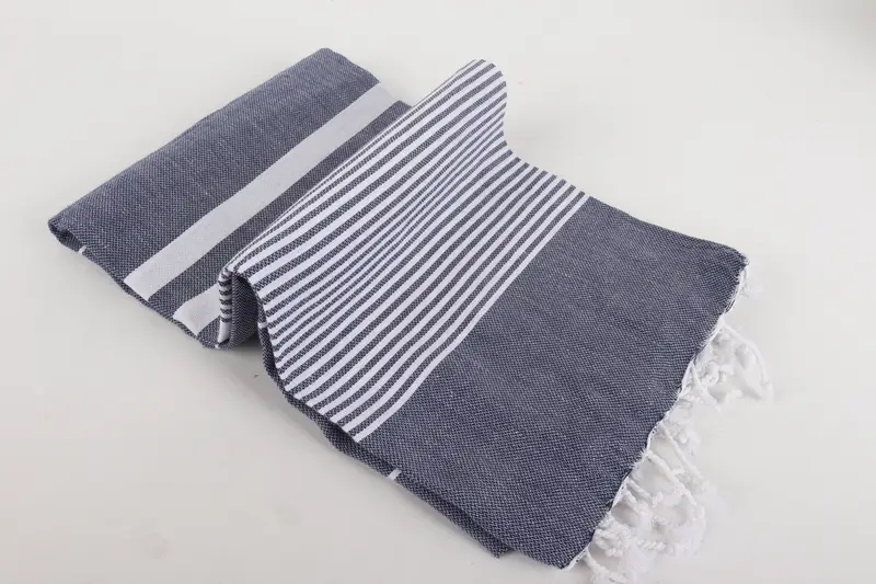 70x40 Cotton Striped Towel, Monogrammed Beach Towel, Custom Bath Towel, Turkish Towel Monogram, Bridal Shower Gift, Gift For Boyfriend, Travel towel - 6