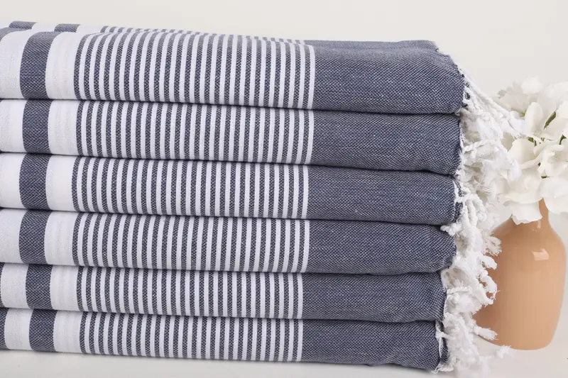 70x40 Cotton Striped Towel, Monogrammed Beach Towel, Custom Bath Towel, Turkish Towel Monogram, Bridal Shower Gift, Gift For Boyfriend, Travel towel - 3