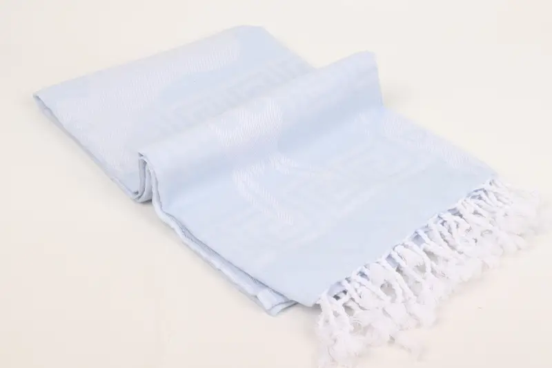 Personalized Turkish Towel, Personalized Gifts, 70x40 Cotton Patterned Towel, Scarf Towel, Embroidered Beach Towel, Customized Towels, Travel towel - 7