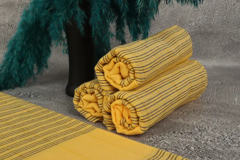 70x40 Cotton Striped Towel, Personalized Beach Towel, Christmas Favors, Housewarming Gift, Turkish fouta towel for outdoor use, Bachelorette Gifts - 8