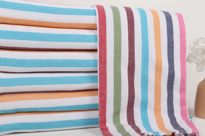 70x40 Cotton Striped Towel, Bachelor Towel, Bachelorette Party Items, Gift Towel, Bridal Shower Gift, Monogram Turkish Towel, Custom Beach Towel - 3