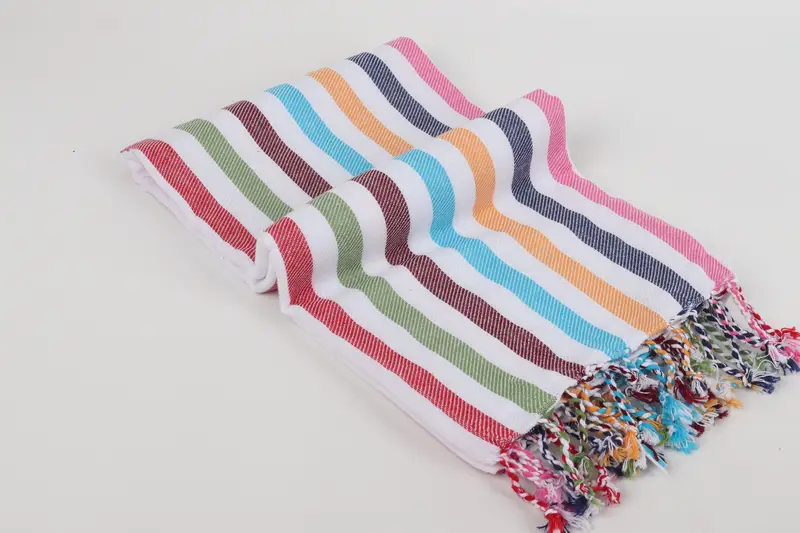 70x40 Cotton Striped Towel, Bachelor Towel, Bachelorette Party Items, Gift Towel, Bridal Shower Gift, Monogram Turkish Towel, Custom Beach Towel - 7