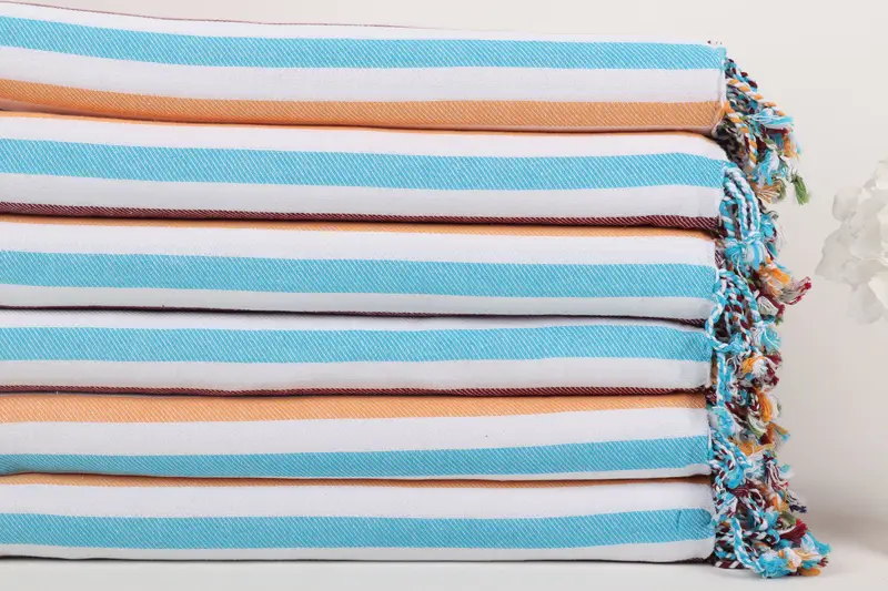 70x40 Cotton Striped Towel, Bachelor Towel, Bachelorette Party Items, Gift Towel, Bridal Shower Gift, Monogram Turkish Towel, Custom Beach Towel - 4