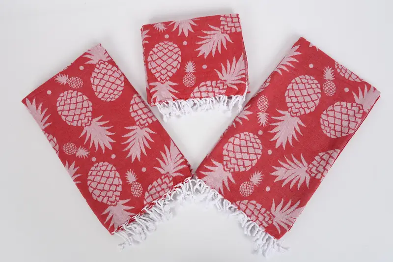 Wedding Favors, Home Decor Gifts, Bath towel, Towel With Name, Luxury Beach Towel, 70x36 Cotton Pineapple Design Towel, Wedding Gift For Bride - 6
