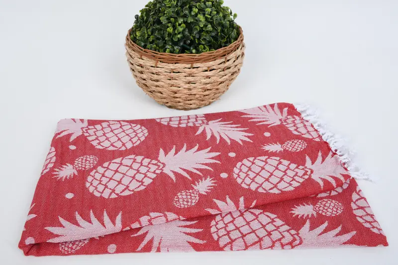Wedding Favors, Home Decor Gifts, Bath towel, Towel With Name, Luxury Beach Towel, 70x36 Cotton Pineapple Design Towel, Wedding Gift For Bride - 4