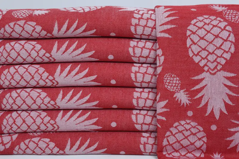 Wedding Favors, Home Decor Gifts, Bath towel, Towel With Name, Luxury Beach Towel, 70x36 Cotton Pineapple Design Towel, Wedding Gift For Bride - 1