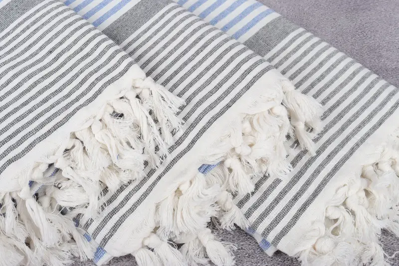Hammam towel, Bachelorette Party Favors, Bridesmaid Towel, 68x40 Cotton Striped Terry Towel, Bride Gift, Bachelorette Party Gifts Bridesmaids - 5