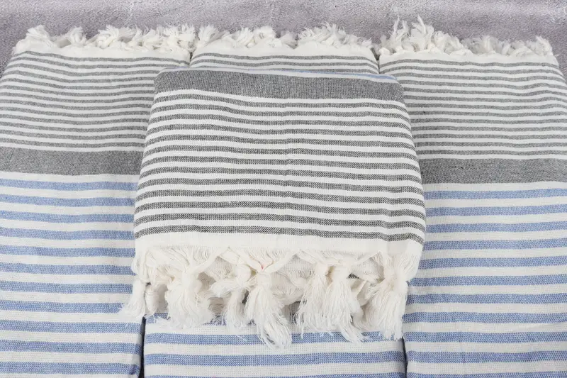 Hammam towel, Bachelorette Party Favors, Bridesmaid Towel, 68x40 Cotton Striped Terry Towel, Bride Gift, Bachelorette Party Gifts Bridesmaids - 4