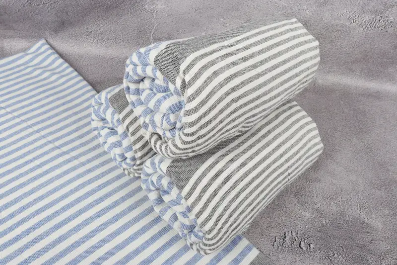 Hammam towel, Bachelorette Party Favors, Bridesmaid Towel, 68x40 Cotton Striped Terry Towel, Bride Gift, Bachelorette Party Gifts Bridesmaids - 7