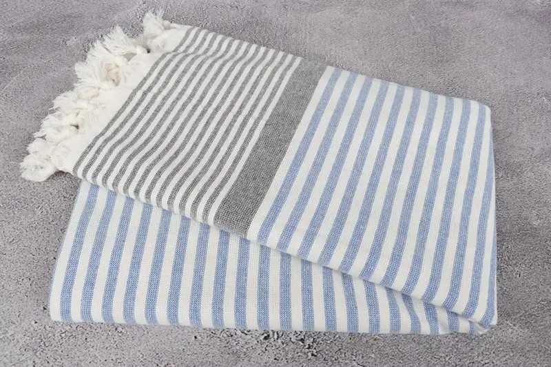 Hammam towel, Bachelorette Party Favors, Bridesmaid Towel, 68x40 Cotton Striped Terry Towel, Bride Gift, Bachelorette Party Gifts Bridesmaids - 6