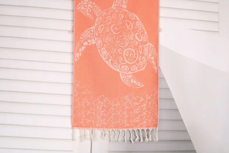 Turkish Tea Towel, Personalized Dish Towel, Travel Towel, Bachelor Towel, Turkish Hand Towel, 36x18 Cotton Carretta Patterned Towel, Bachelor Gift - 1