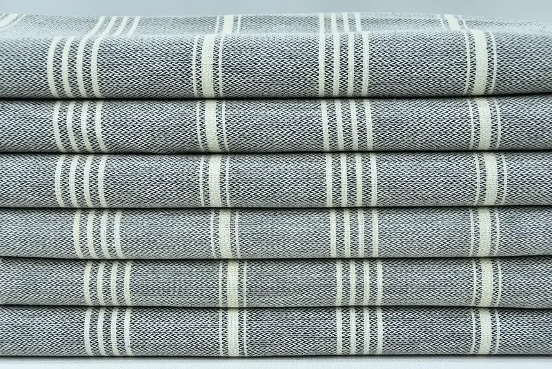 Luxury towel, Custom Beach Towel, Personalized Wedding Gift For Couple, Beach Size Towel, Custom Wedding Gifts, 70x40 Cotton Striped Towel - 2