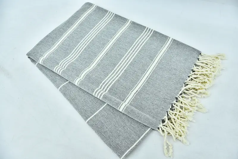 Luxury towel, Custom Beach Towel, Personalized Wedding Gift For Couple, Beach Size Towel, Custom Wedding Gifts, 70x40 Cotton Striped Towel - 5