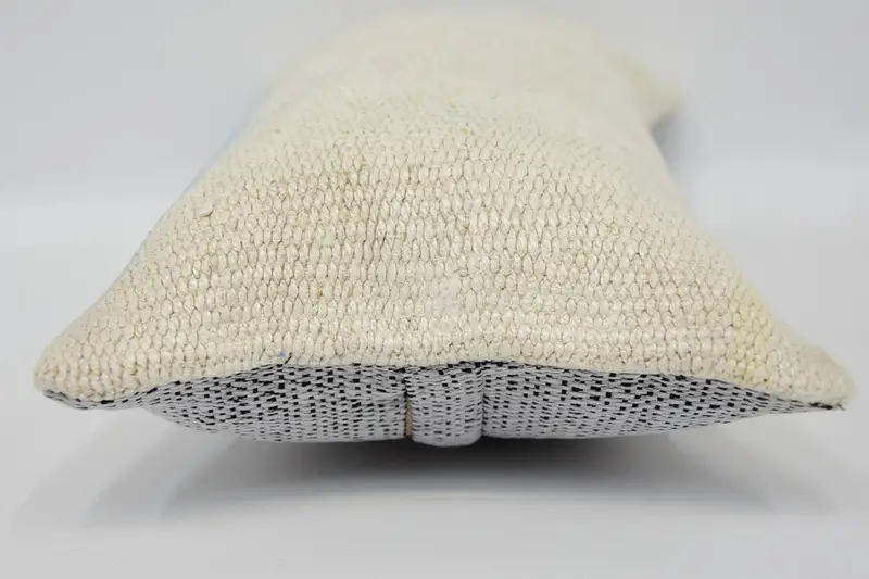 Pillow Case, Gift Pillow, Seat Cushion Case, Interior Designer Pillow, Pillow for Sofa, 8x16 Beige Cushion, Rustic Pillow Sham - 5