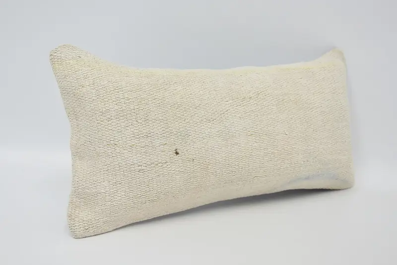 Pillow Case, Gift Pillow, Seat Cushion Case, Interior Designer Pillow, Pillow for Sofa, 8x16 Beige Cushion, Rustic Pillow Sham - 3