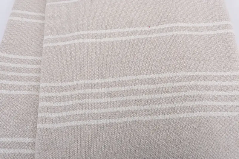 Monogram Blanket, 96x70 Cotton Striped Towel, Personalized Blanket, Custom Shower Curtain, Boho Throw Blankets, Organic Beach Blanket, Couch Cover - 4