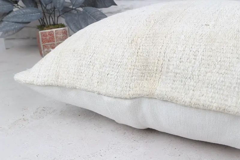 Ethnic Throw Cushion Case, Boho Pillow Sham Cover, Wholesale Pillow, 20x20 White Cushion Case, Pillow Cover, Antique Pillows, Kilim Pillow Cover - 8