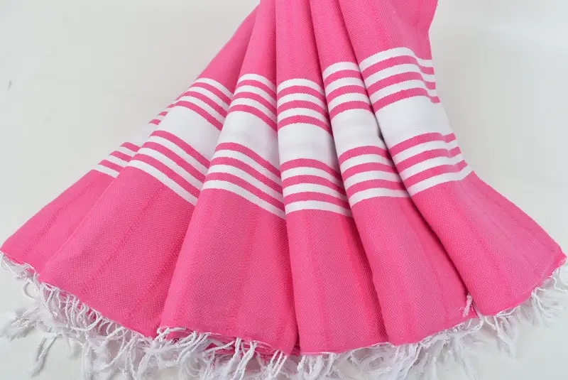 Bathroom Towel, Beach Towel Bulk, Bachelorette Party Decorations, Personalized Home Gift Wedding, Thin towel, 70x40 Cotton Striped Towel - 4