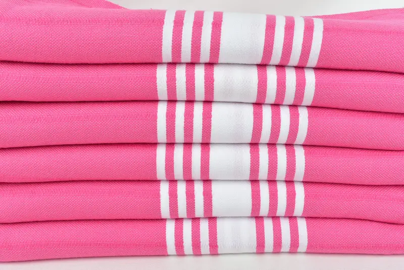 Bathroom Towel, Beach Towel Bulk, Bachelorette Party Decorations, Personalized Home Gift Wedding, Thin towel, 70x40 Cotton Striped Towel - 2