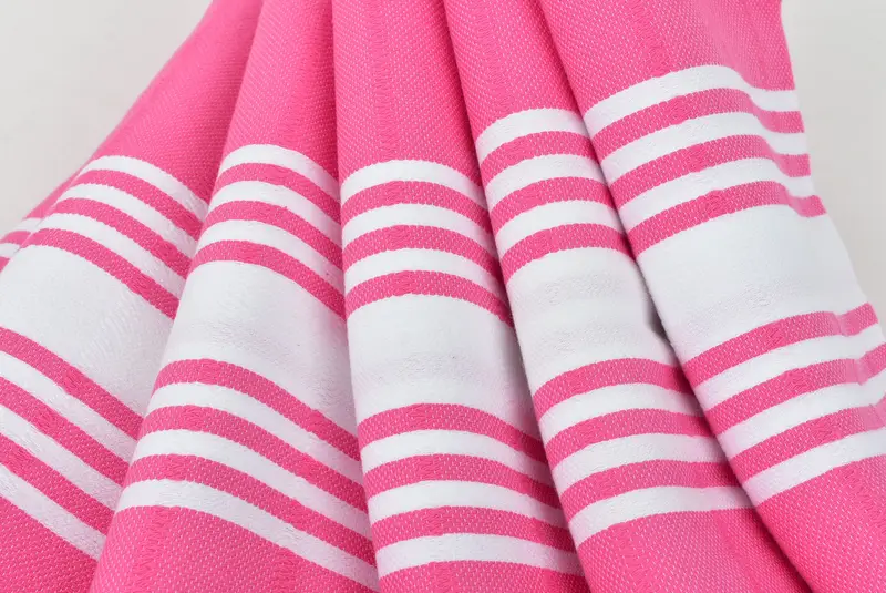 Bathroom Towel, Beach Towel Bulk, Bachelorette Party Decorations, Personalized Home Gift Wedding, Thin towel, 70x40 Cotton Striped Towel - 5
